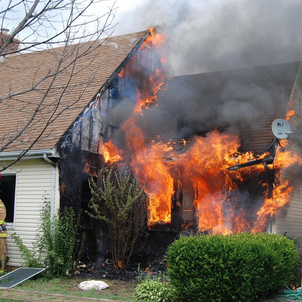 ارزیابی خسارت آتش سوزی
